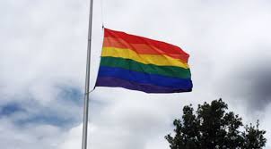 Pride Flag Halfmast